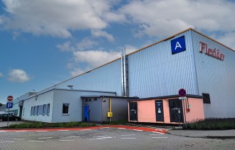 Disassembly and renovation works in a hall and office building